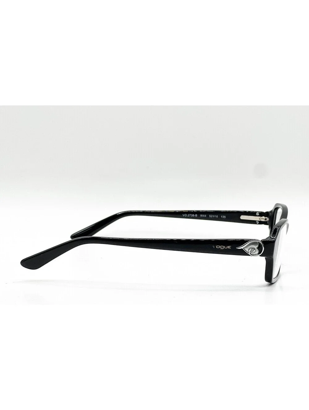 Vogue VO 2738-B W44 Black Authentic Eyeglass Frames 52-16